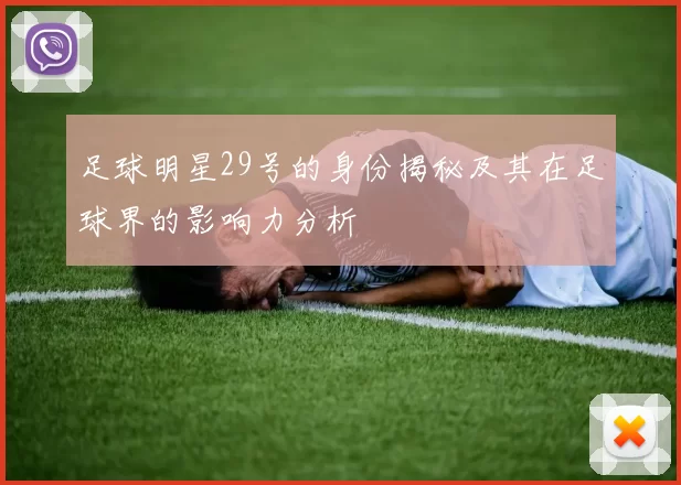 足球明星29号的身份揭秘及其在足球界的影响力分析