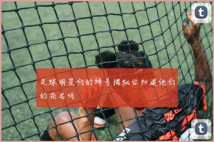 足球明星们的绰号揭秘你知道他们的花名吗
